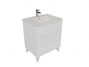 Mueble de 3 cajones con patas