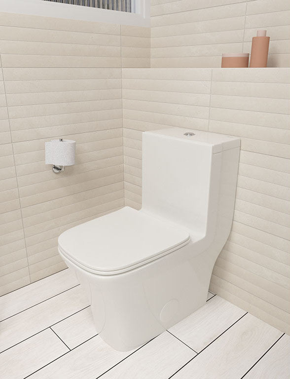 One piece toilet 877431 