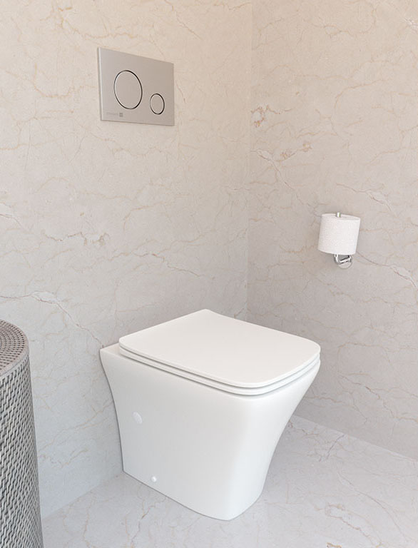 Btw floor standing toilet 877407 