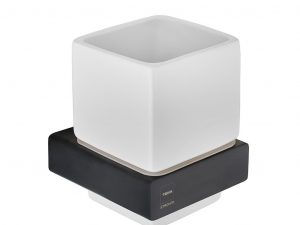 Wall mounted tumbler holder