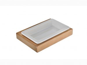 Soap dish with holder
