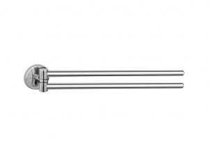 Swivel towel rack