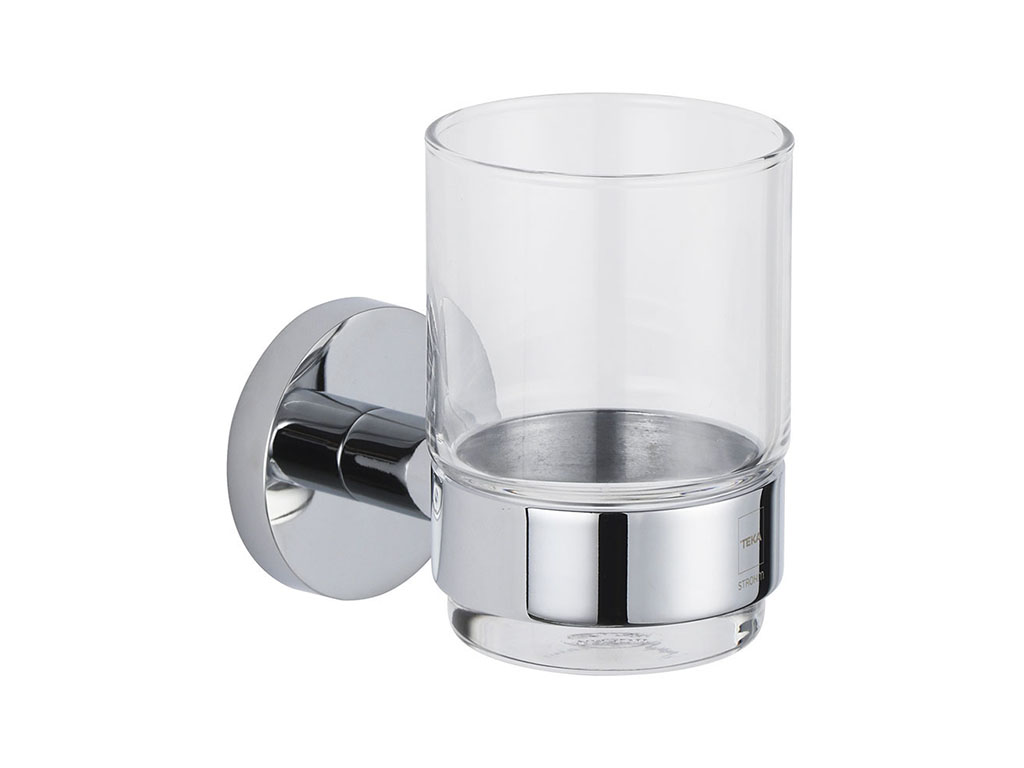 Wall mounted tumbler holder