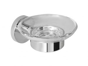 Soap dish with holder