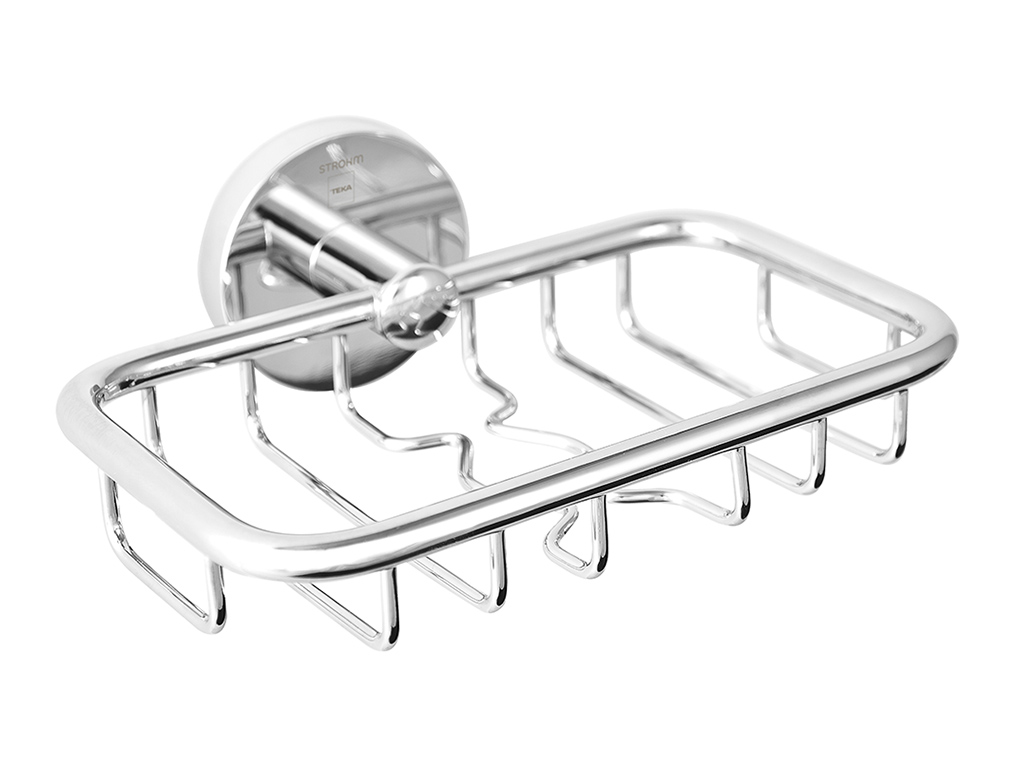 Soap dish with holder