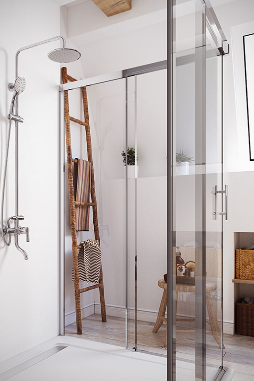 Single lever shower system 853593 