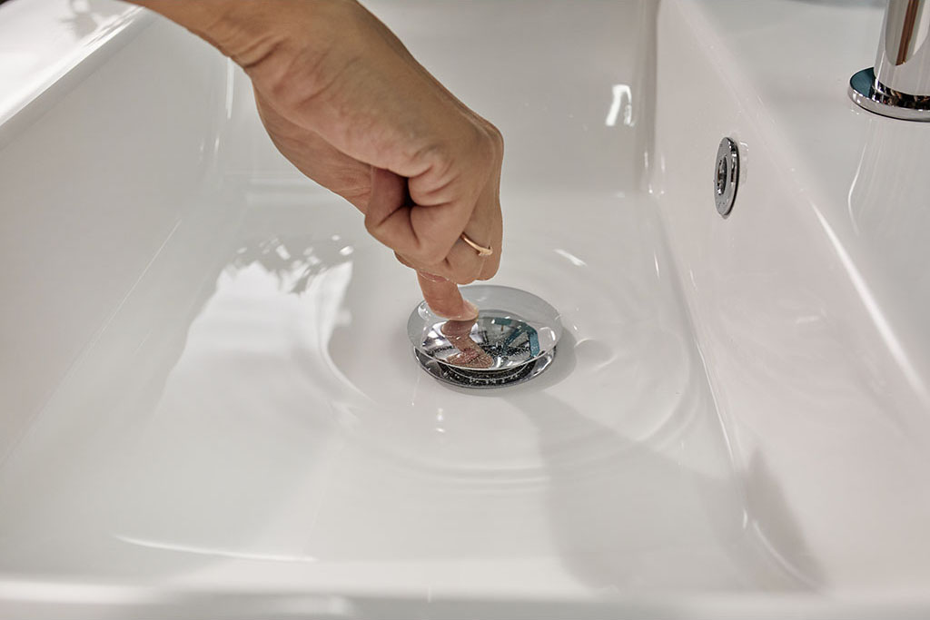 Pop-up drain stopper 855296 