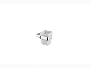 Portavaso y vaso de pared