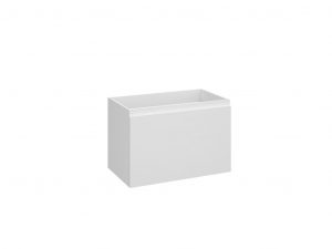 Auxiliary bath cabinet with interior drawer